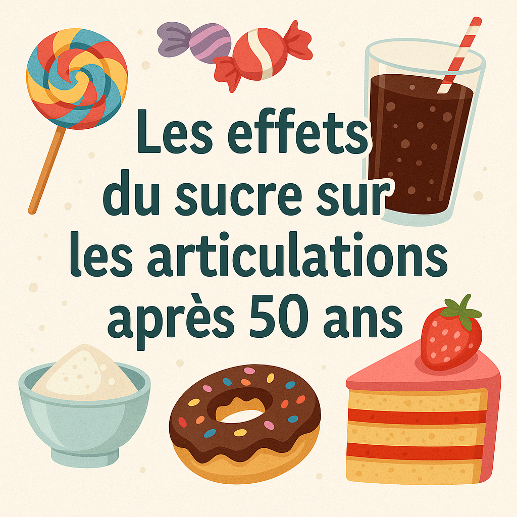 Effets du sucre sur les articulations apres 50 ans