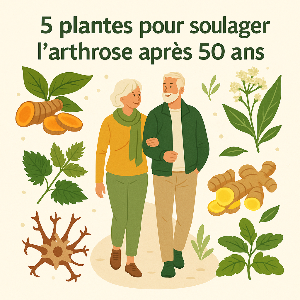 5 plantes pour soulager l’arthrose après 50 ans