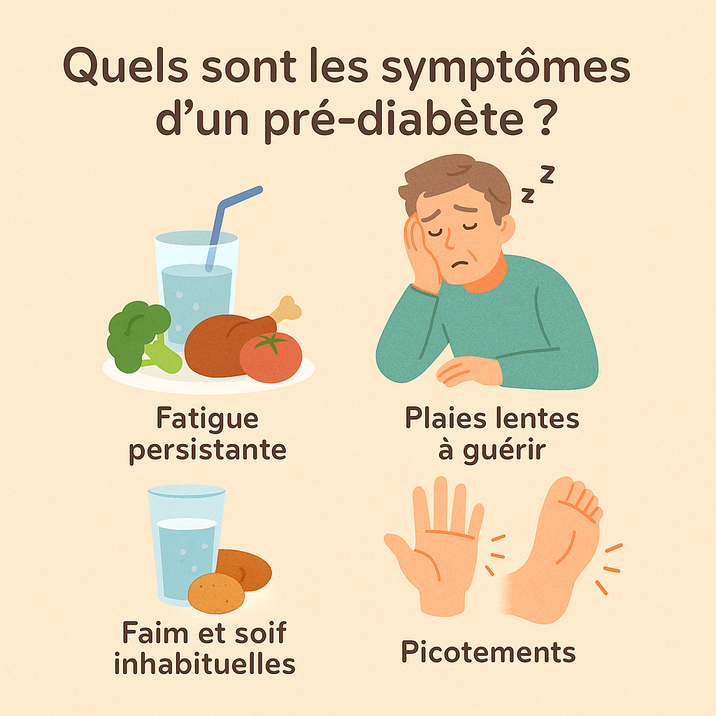 symptômes d'un pré-diabète