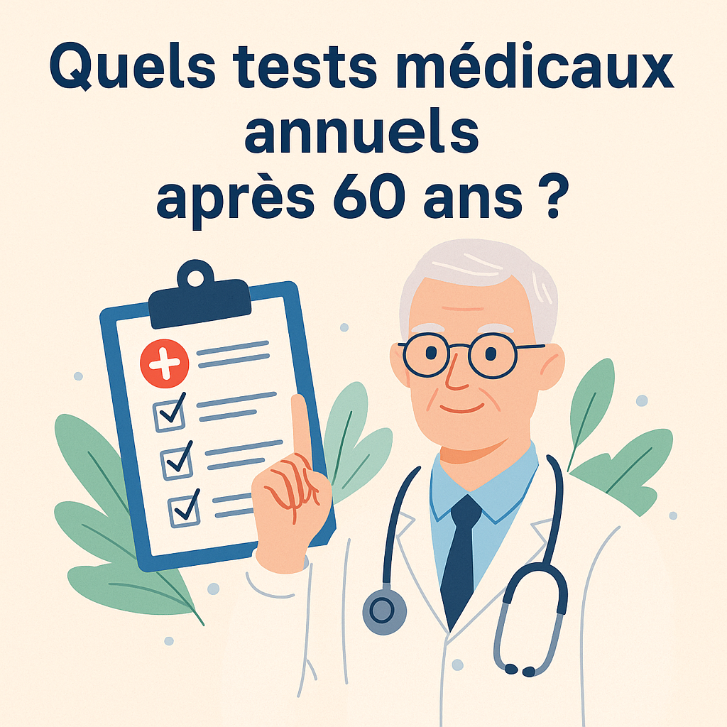 tests médicaux annuels après 60 ans