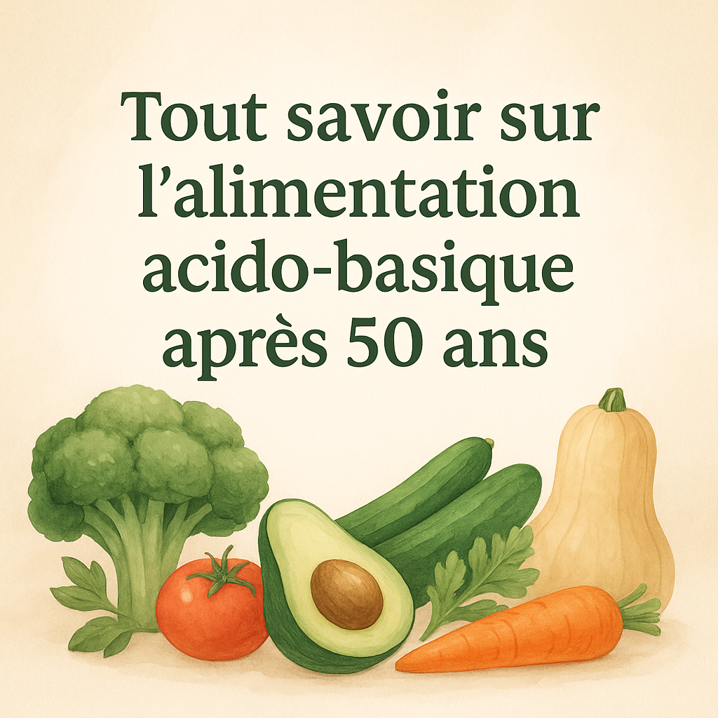 Alimentation acido-basique apres 50 ans